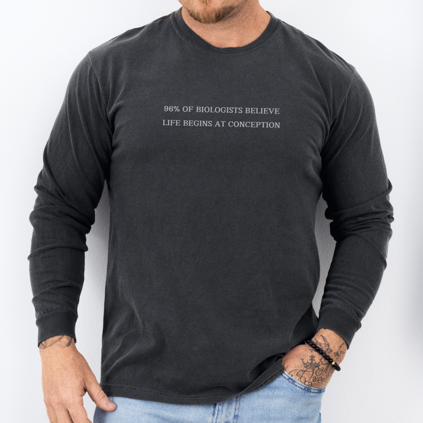 Life Begins at Conception Long Sleeve Tee