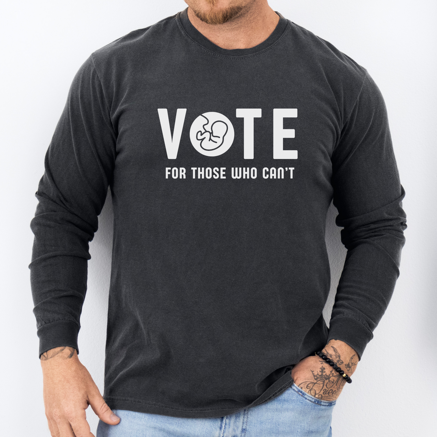 Vote Pro-Life Long Sleeve Tee