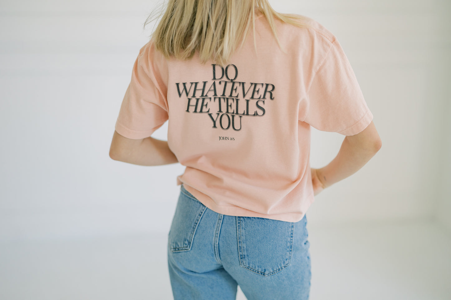 Do Whatever He Tells You Women's Boxy Tee