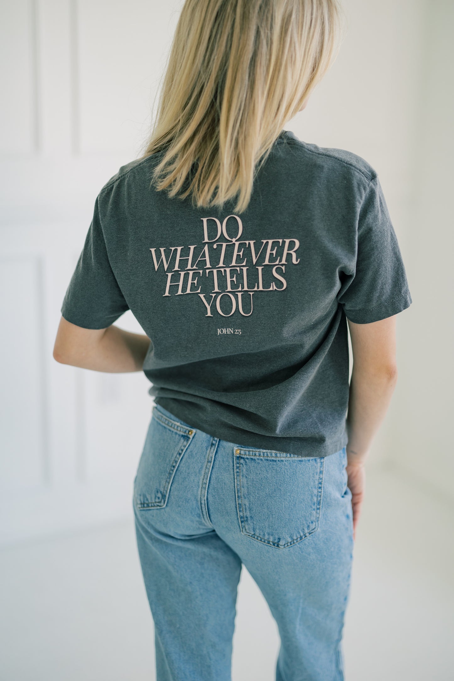 Do Whatever He Tells You Women's Boxy Tee