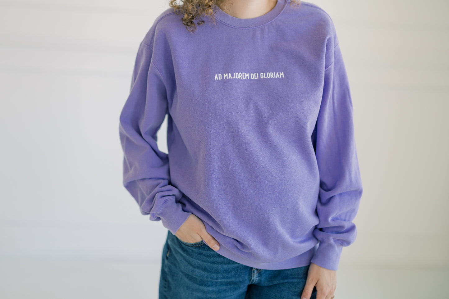 Ad Majorem Dei Gloriam Sweatshirt