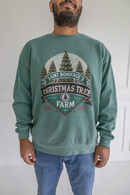 Saint Boniface Tree Farm Sweatshirt