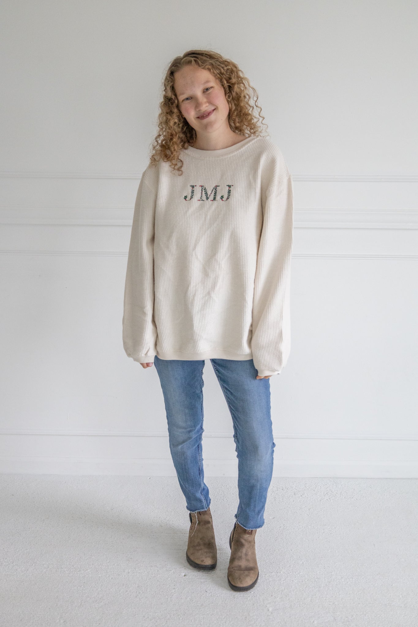 JMJ Corded Crew Sweatshirt