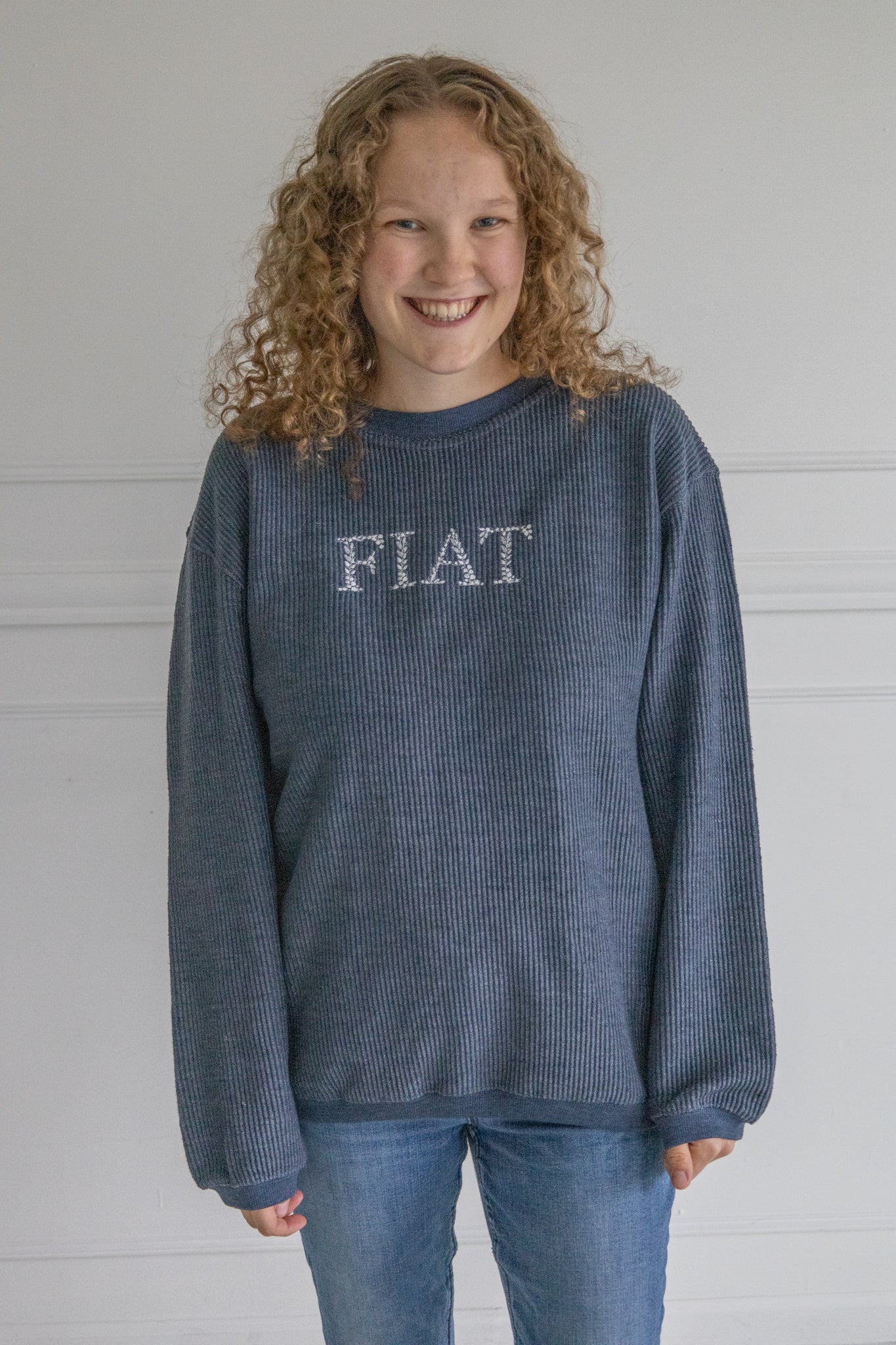 Fiat Corded Crew Sweatshirt