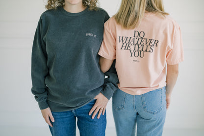 Do Whatever He Tells You Women's Boxy Tee