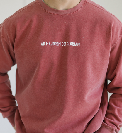 Ad Majorem Dei Gloriam Sweatshirt