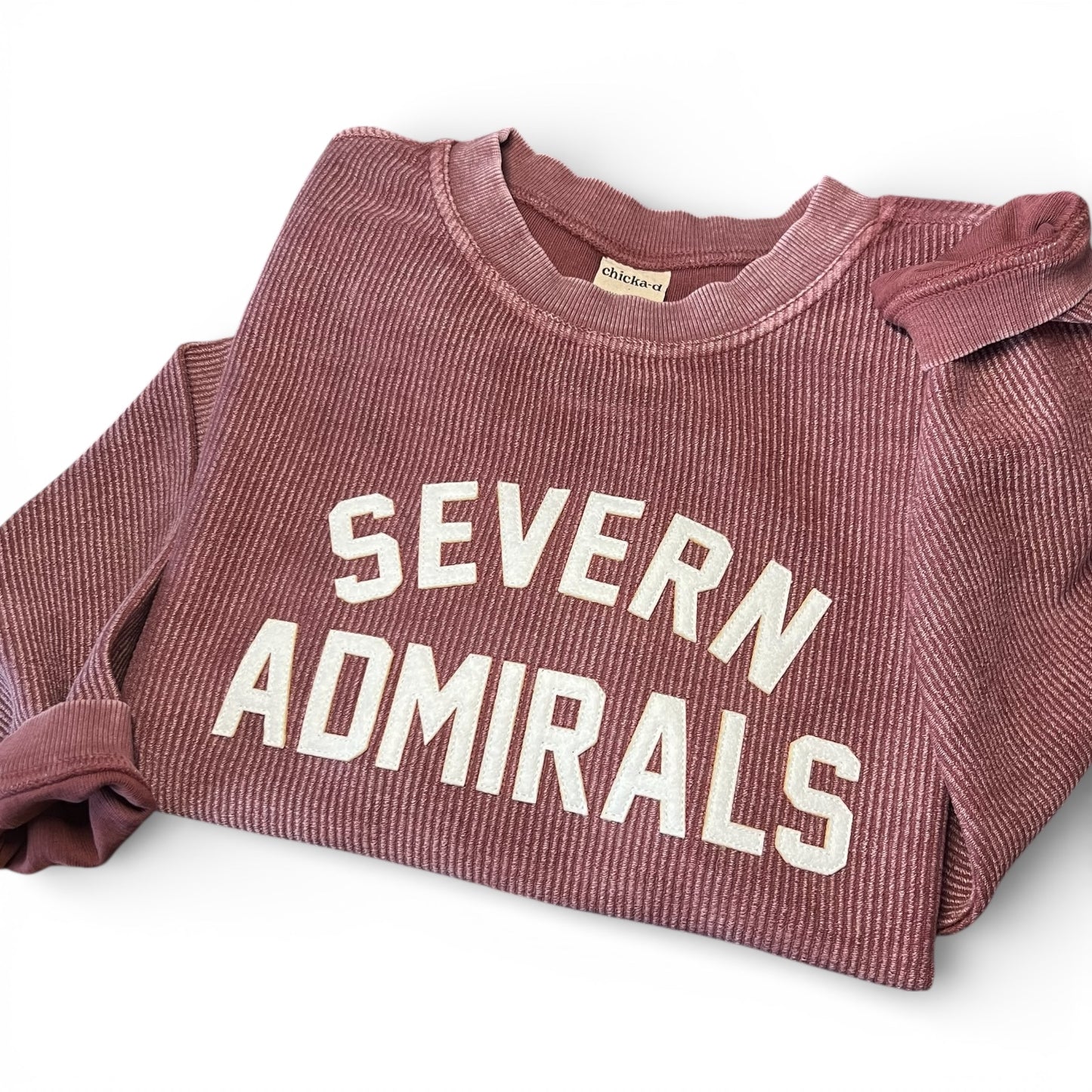 Custom Retro Corded Crewneck
