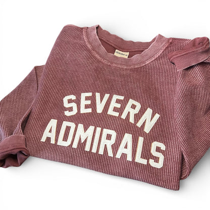 Custom Retro Corded Crewneck