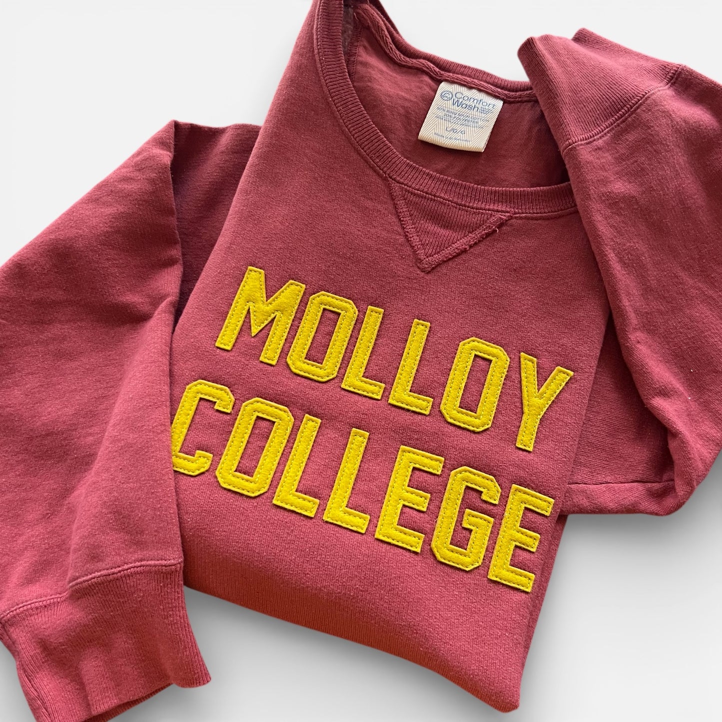 Custom Retro Comfort Wash Crewneck