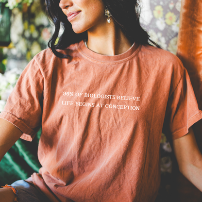 Life Begins at Conception Tee