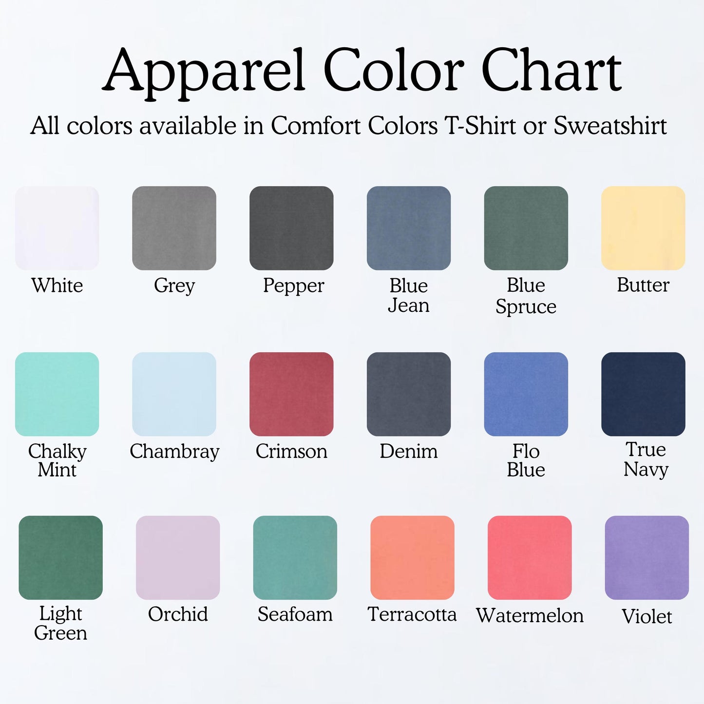 Custom Comfort Colors Sweatshirt Personalized Gift for Her Felt Letter Embroidered Crewneck Gift for Mom Customizable Gift Vintage Like Crew